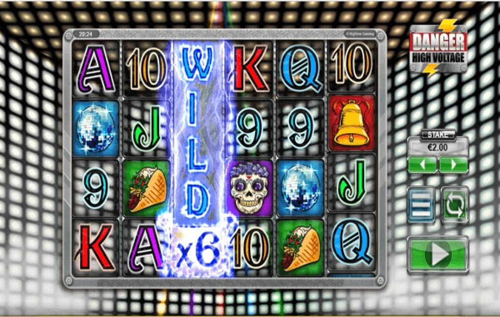 Danger High Voltage Slot Machine by Big Time Gaming For Free