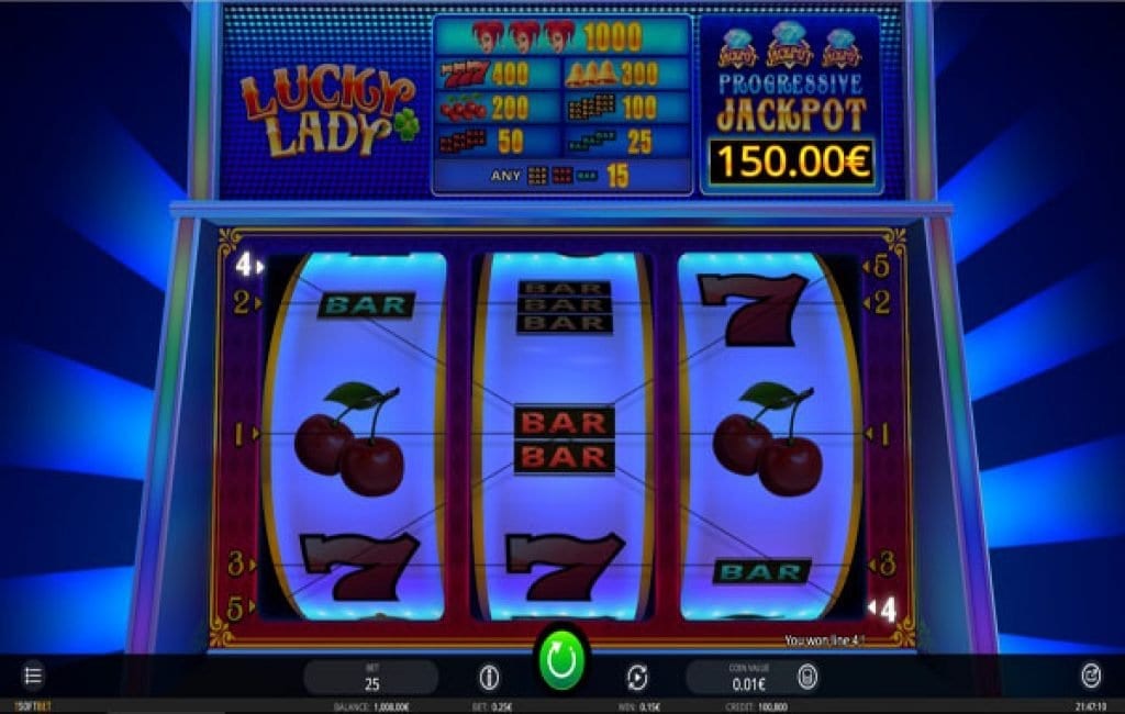 Lady Luck Slot Machine Video