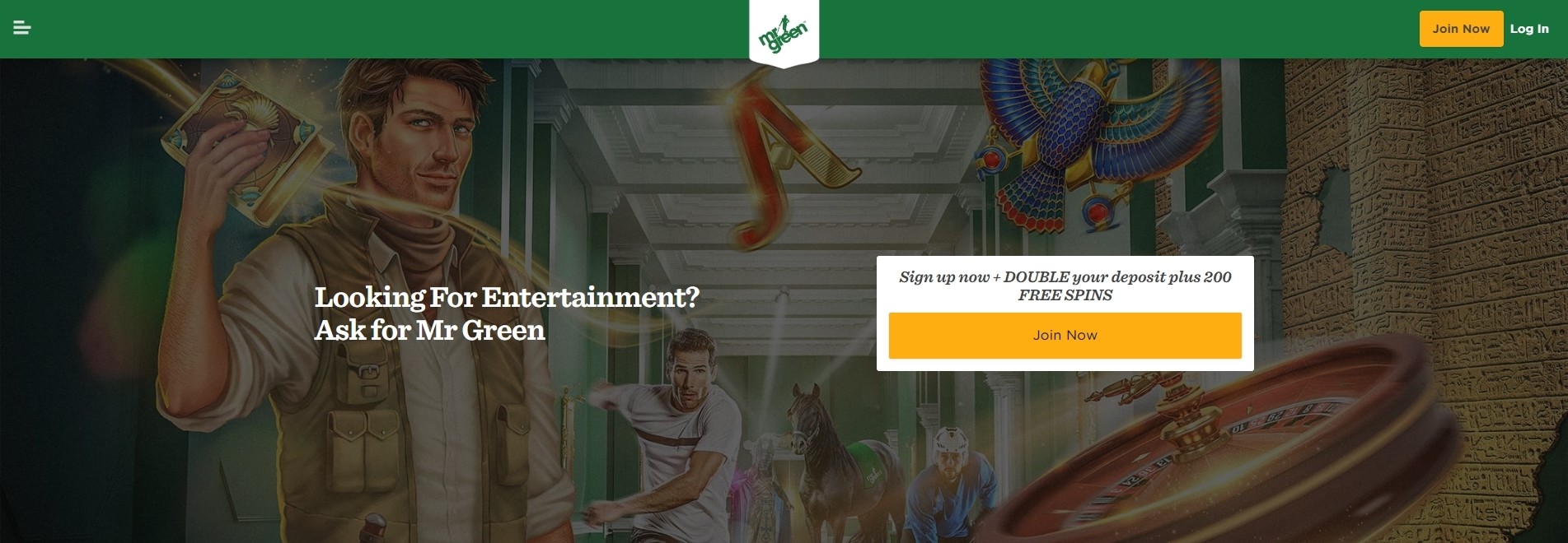 mr green casino bonus