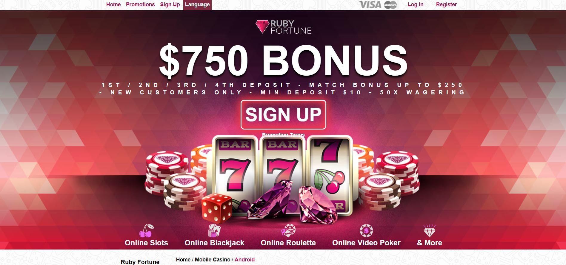 Ruby Fortune Casino Withdrawal