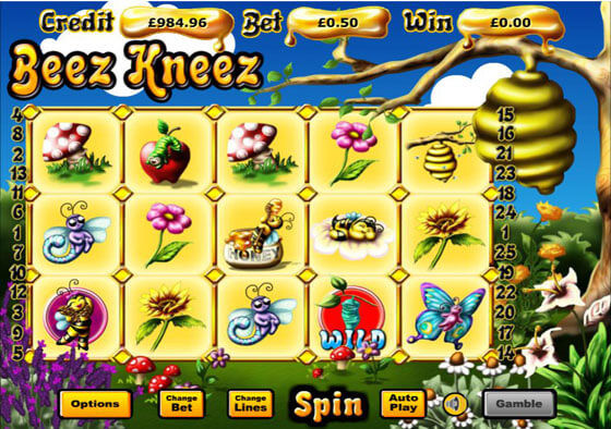 Beez Kneez Slot Machine Beez Kneez Slot Machine