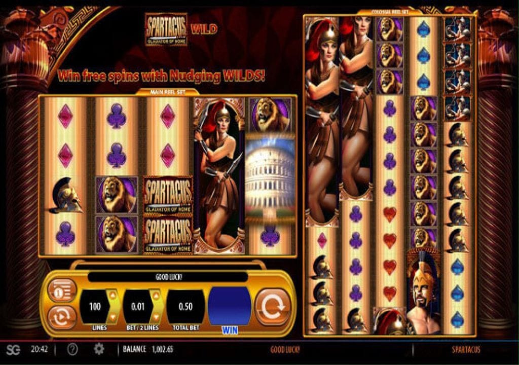 Spartacus Online Slot Game