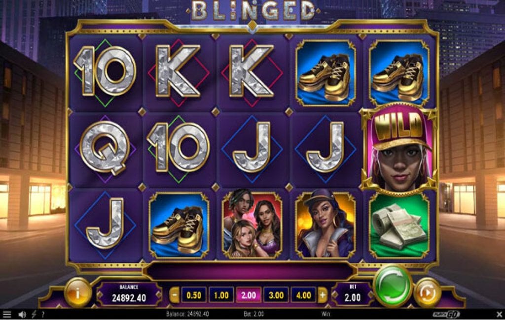 Bling slot machine